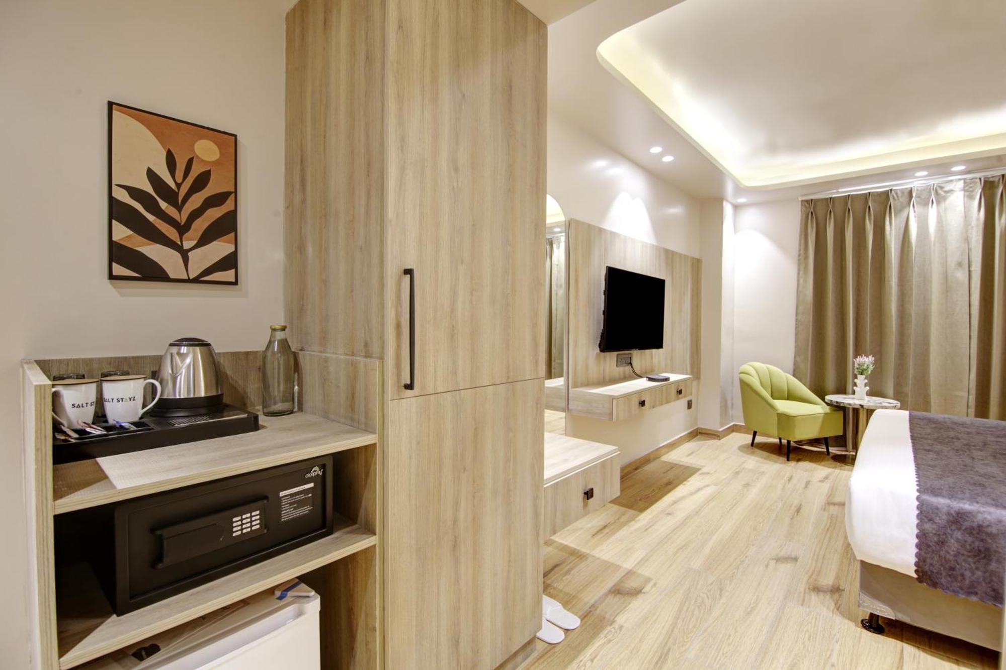 Saltstayz Premier - Near Golf Course Road & Sector 57 Gurgaon Exteriör bild