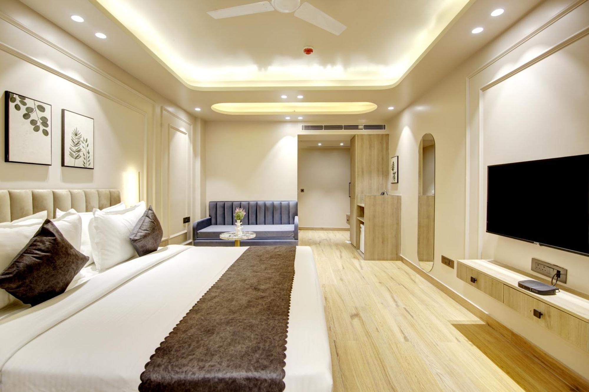 Saltstayz Premier - Near Golf Course Road & Sector 57 Gurgaon Exteriör bild