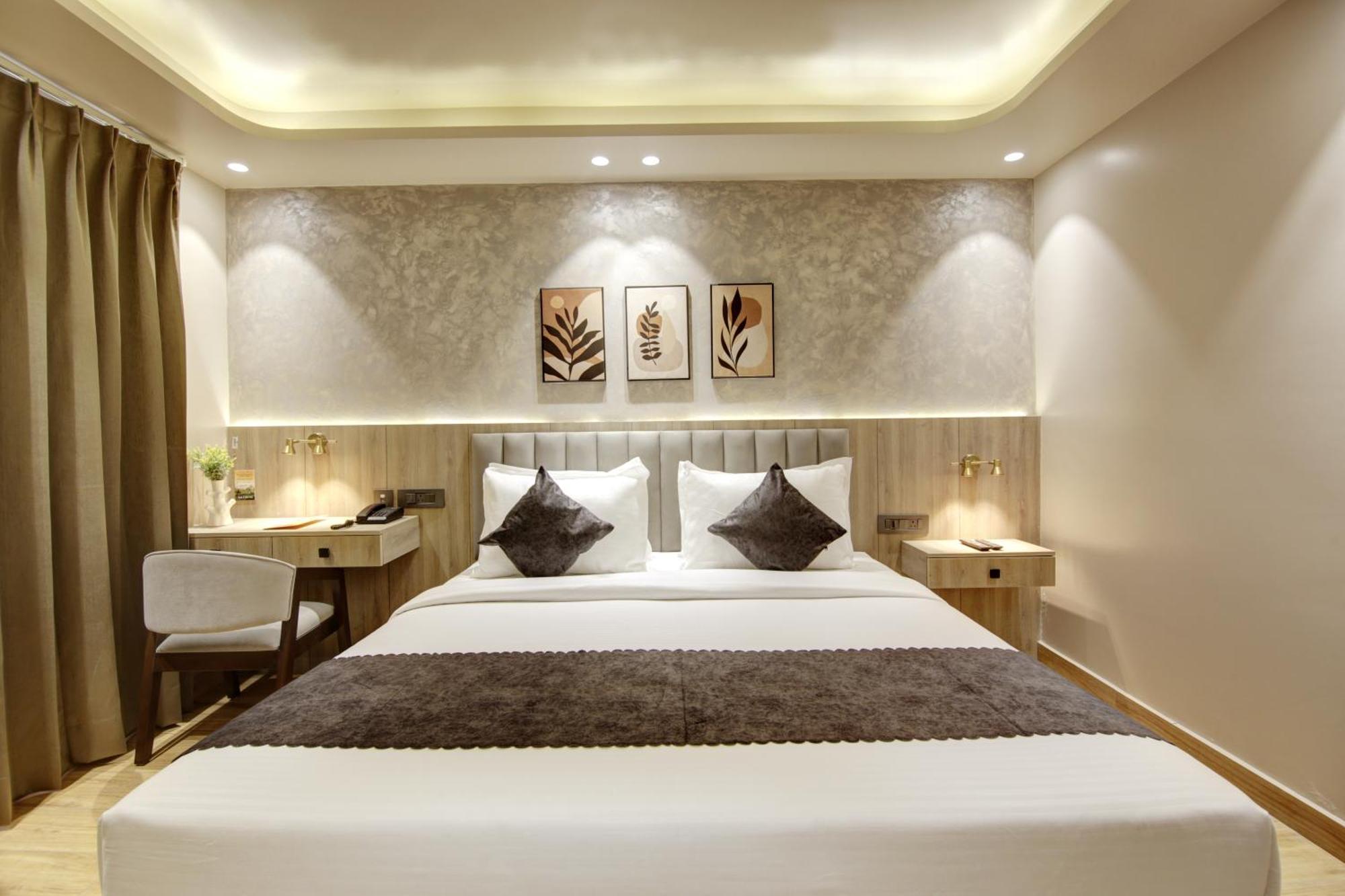 Saltstayz Premier - Near Golf Course Road & Sector 57 Gurgaon Exteriör bild