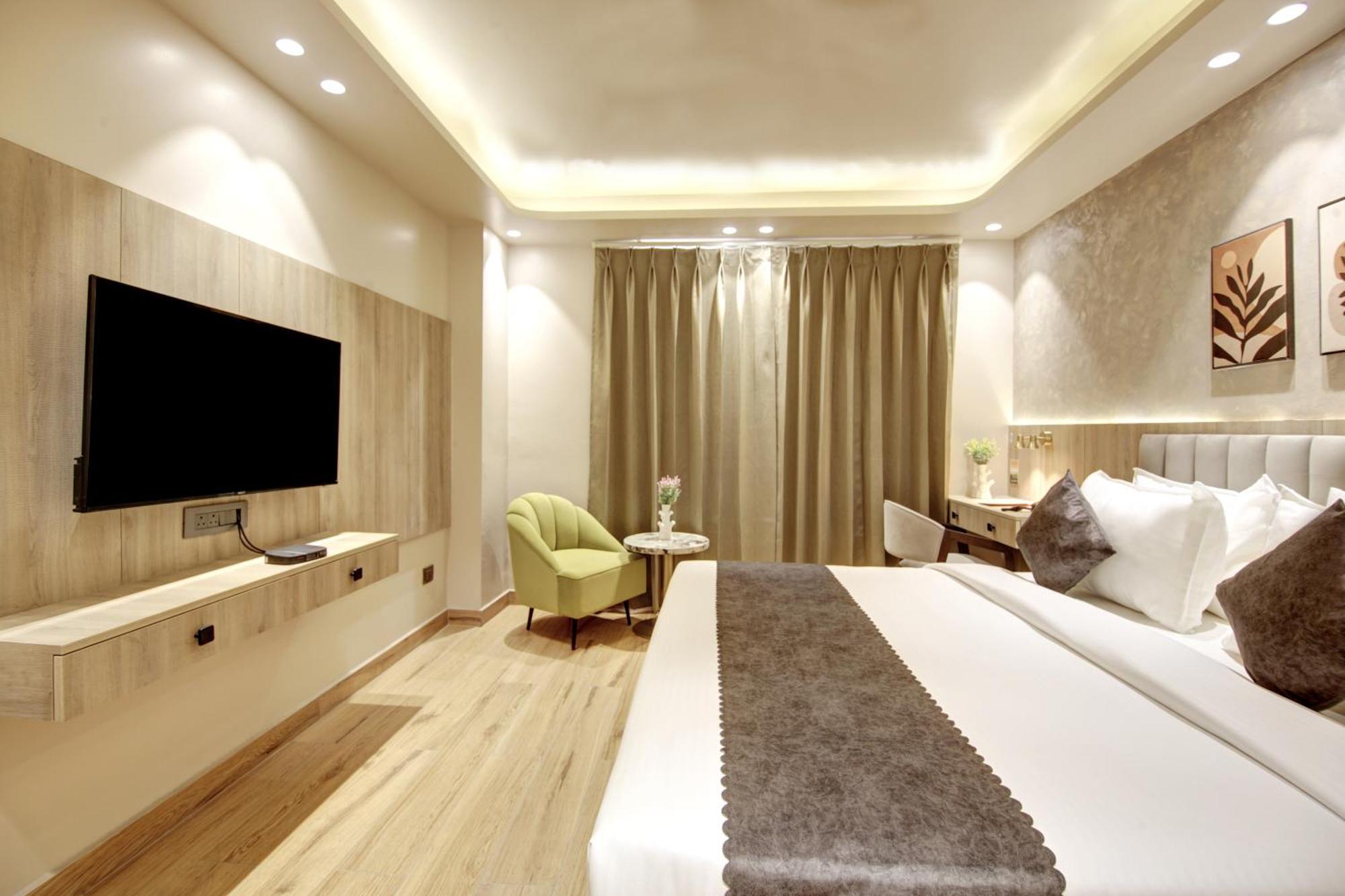 Saltstayz Premier - Near Golf Course Road & Sector 57 Gurgaon Exteriör bild