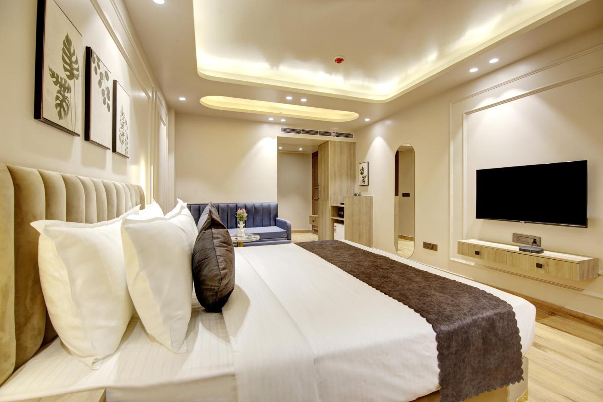 Saltstayz Premier - Near Golf Course Road & Sector 57 Gurgaon Exteriör bild