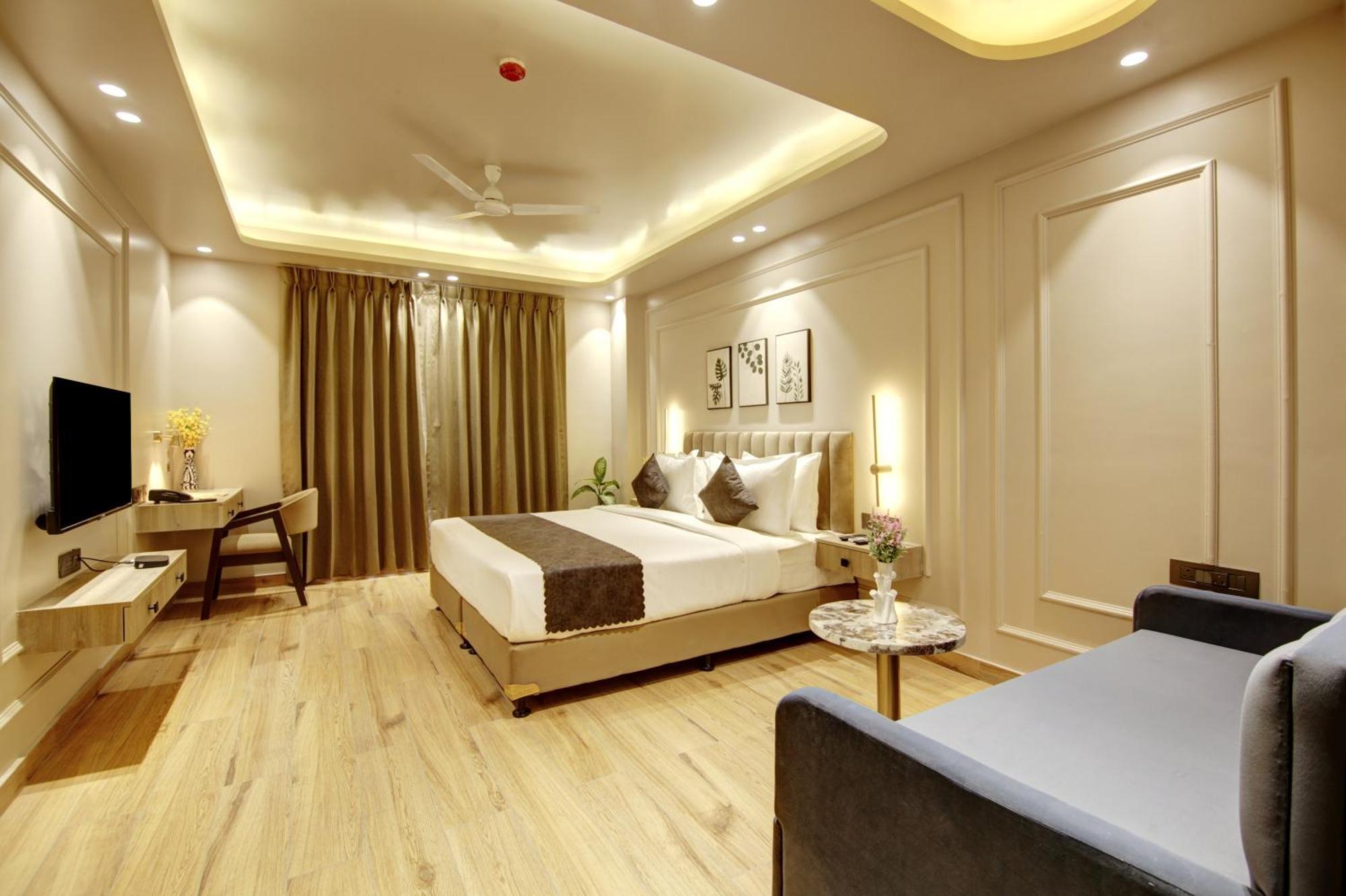 Saltstayz Premier - Near Golf Course Road & Sector 57 Gurgaon Exteriör bild