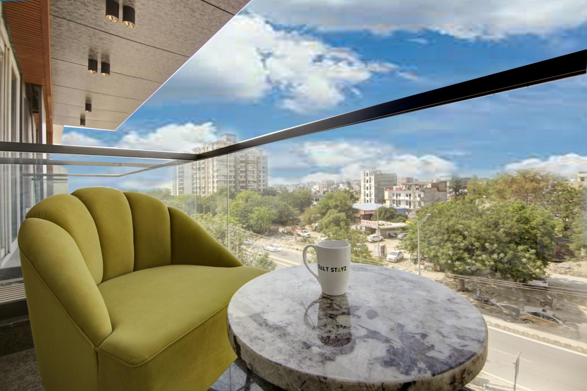 Saltstayz Premier - Near Golf Course Road & Sector 57 Gurgaon Exteriör bild